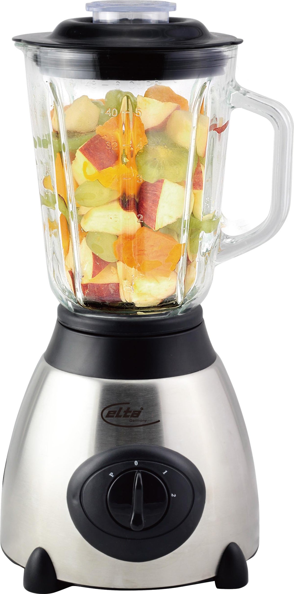 Elta Glas Standmixer Edelstahl 1,5L