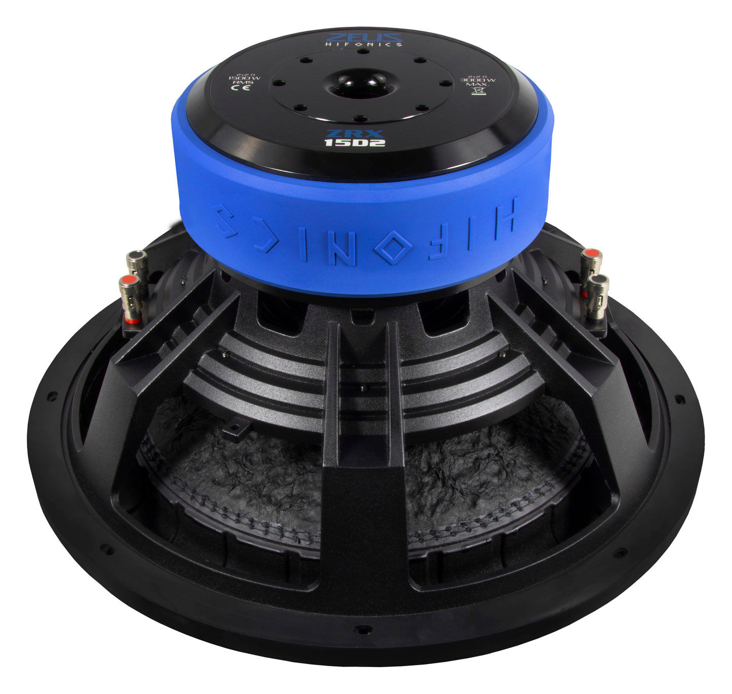 ZEUS Woofer ZRX-15D2 | Spitzenklasse Subwoofer | 38cm (15") | 1.500 Watt RMS