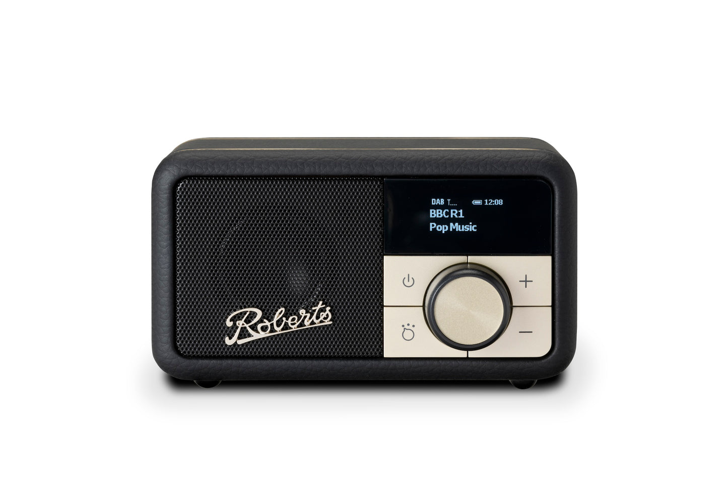 Revival Petite 2 | black | tragbares FM / DAB+ Radio mit Bluetooth und integriertem Akku