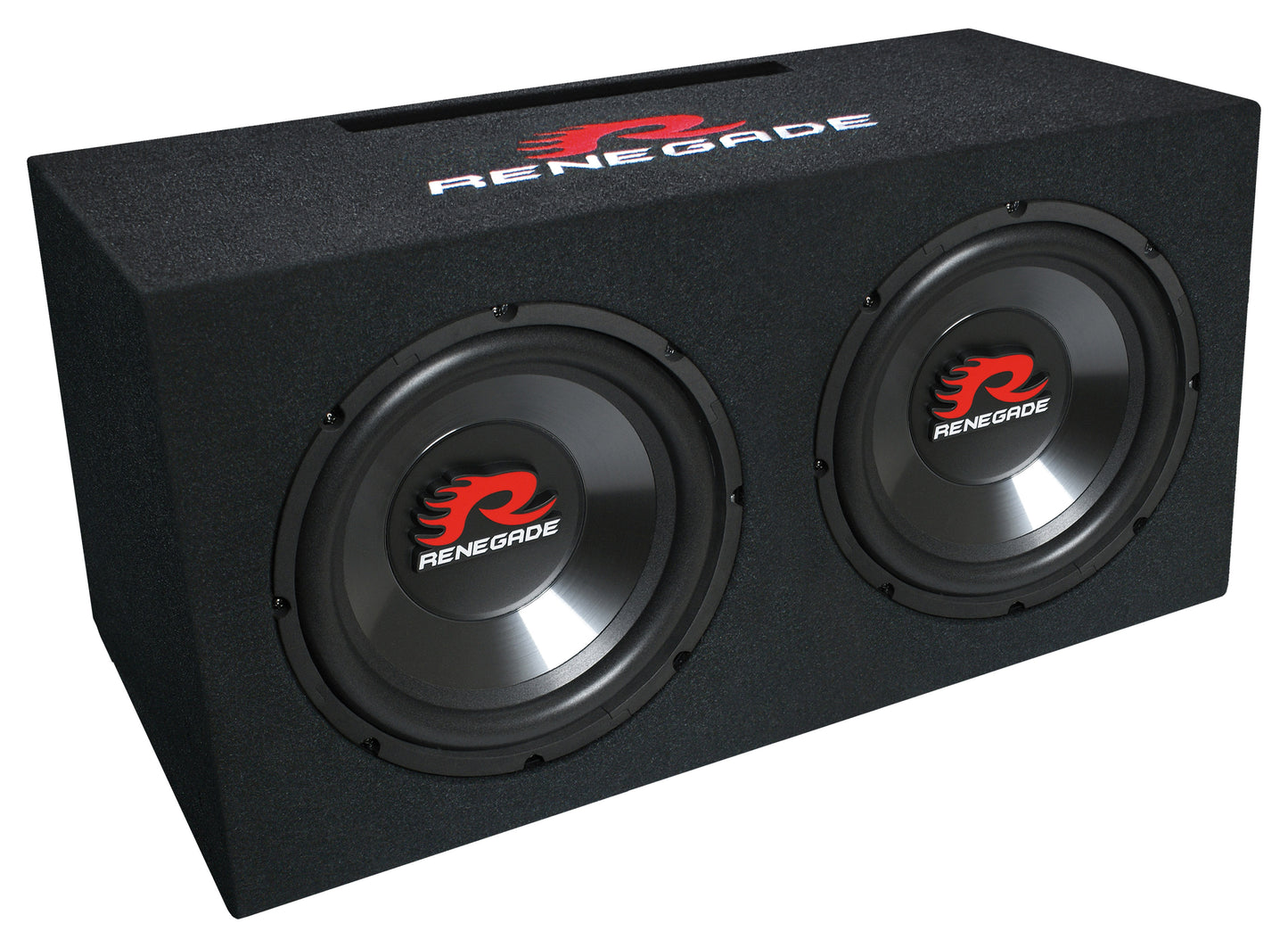 RENEGADE Dual Bassreflex-Gehäusesub RXV1002