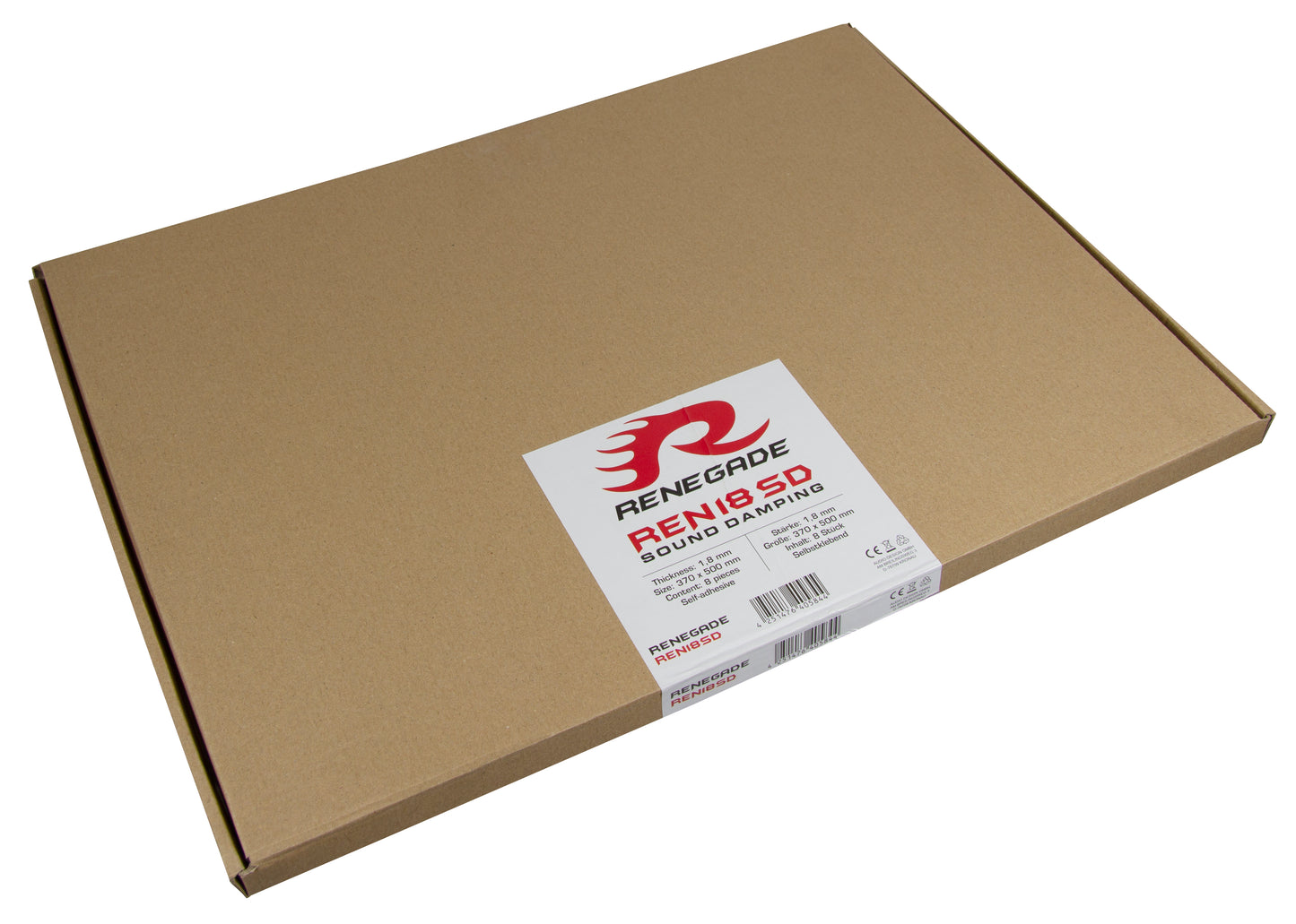 RENEGADE AluButyl Sound Damping REN18SD