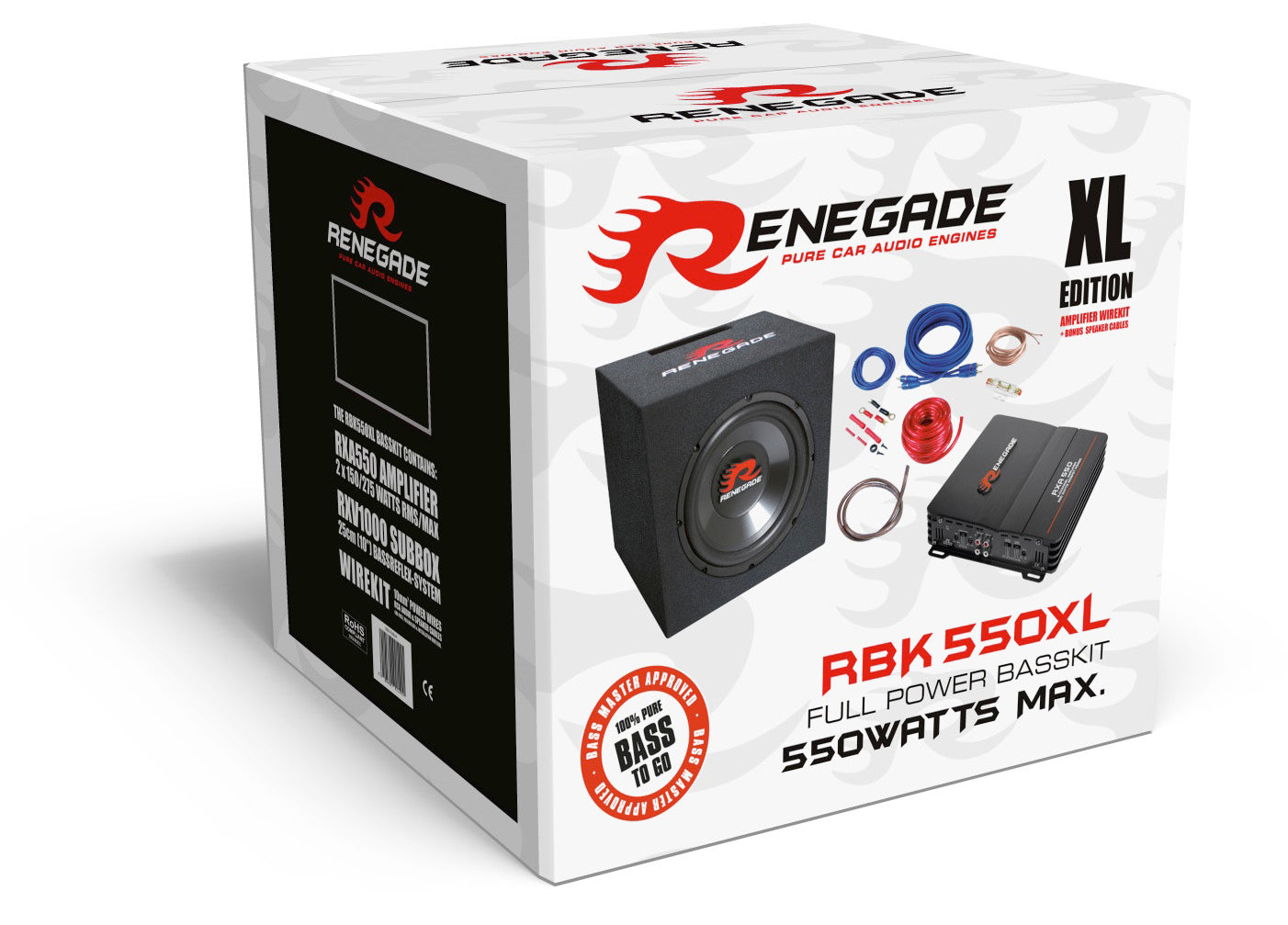 RENEGADE Basspack 2CH RBK550XL