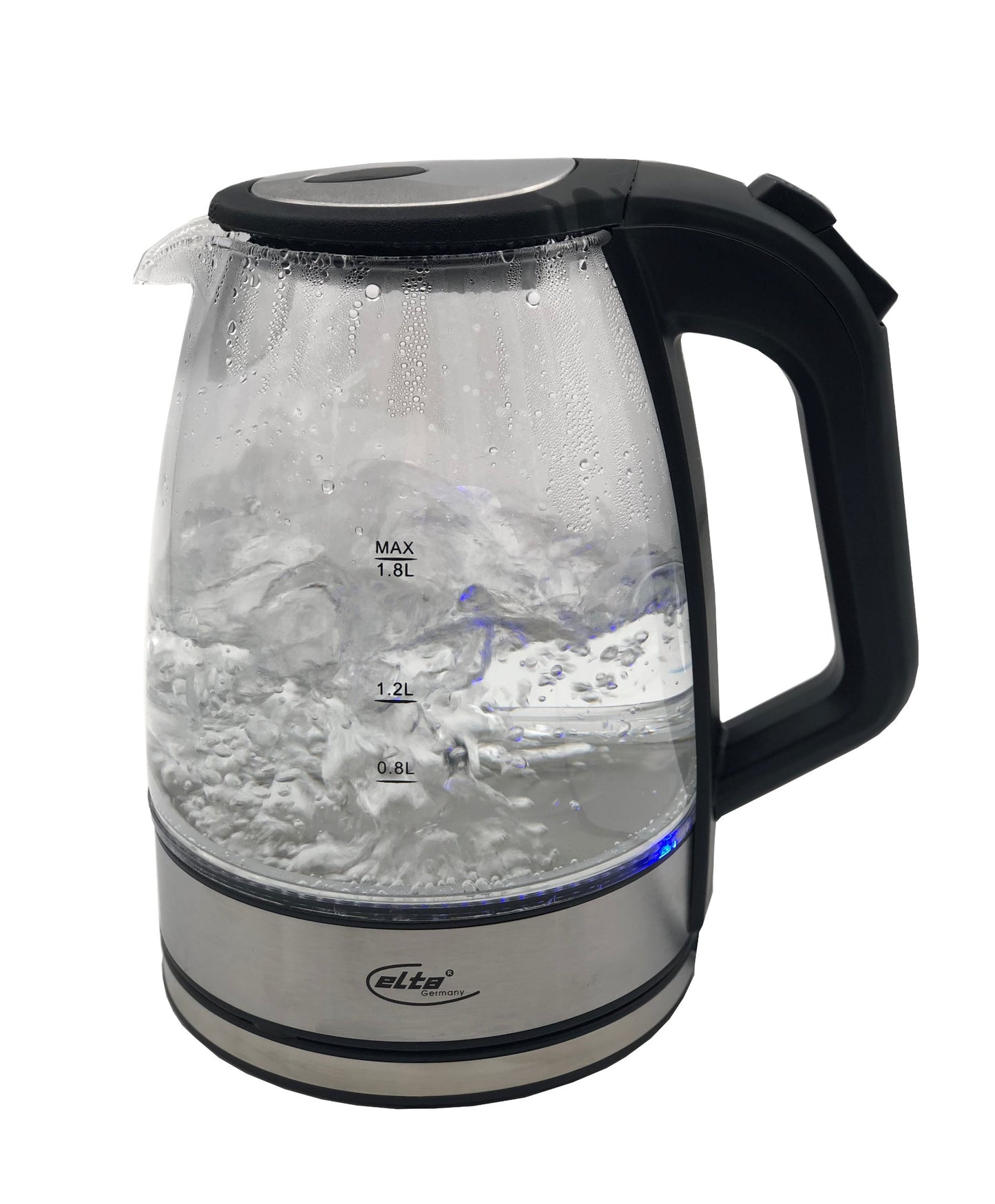 Elta Glas Wasserkocher 1,8L, 2200W