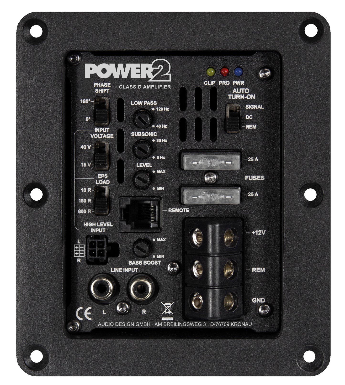Power-Modul 475 Watt @ 2 Ohm POWER2