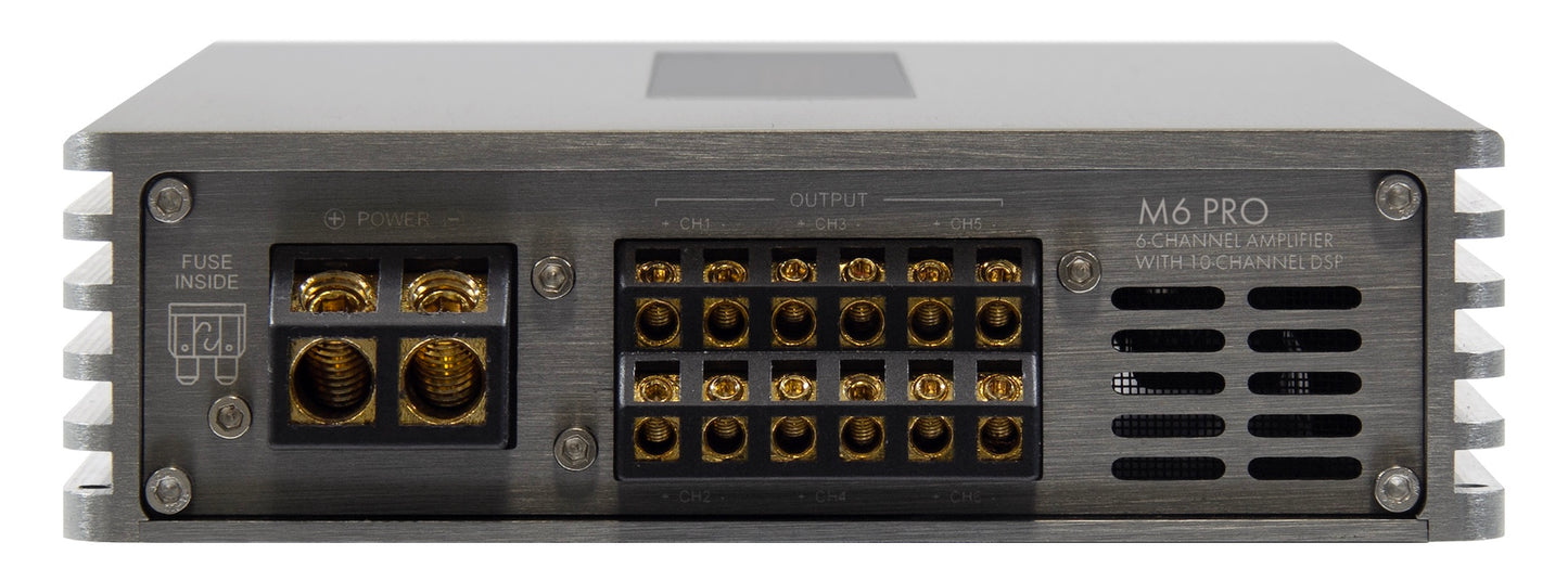 MUSWAY Digital 6-Kanal AMP mit 10-Kanal DSP M6PRO