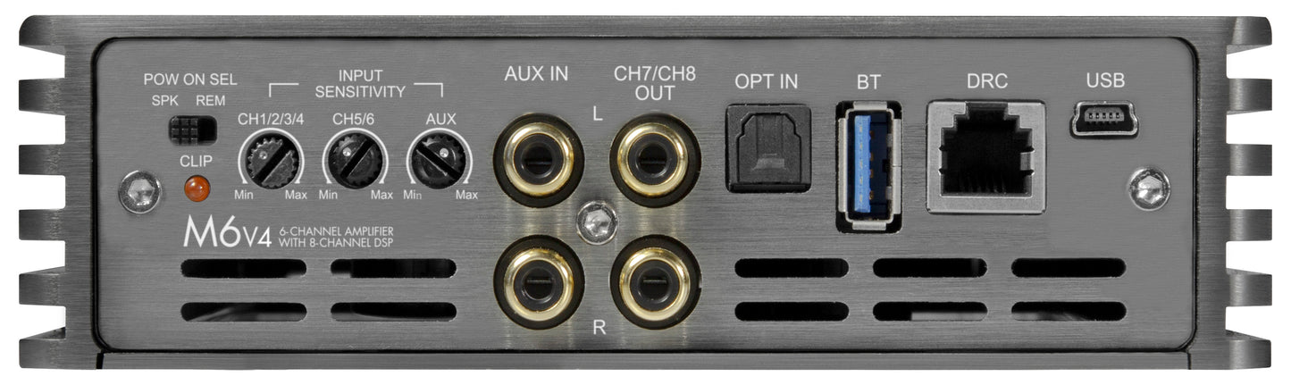MUSWAY Digital 6-Kanal AMP mit 8-Kanal DSP M6v4