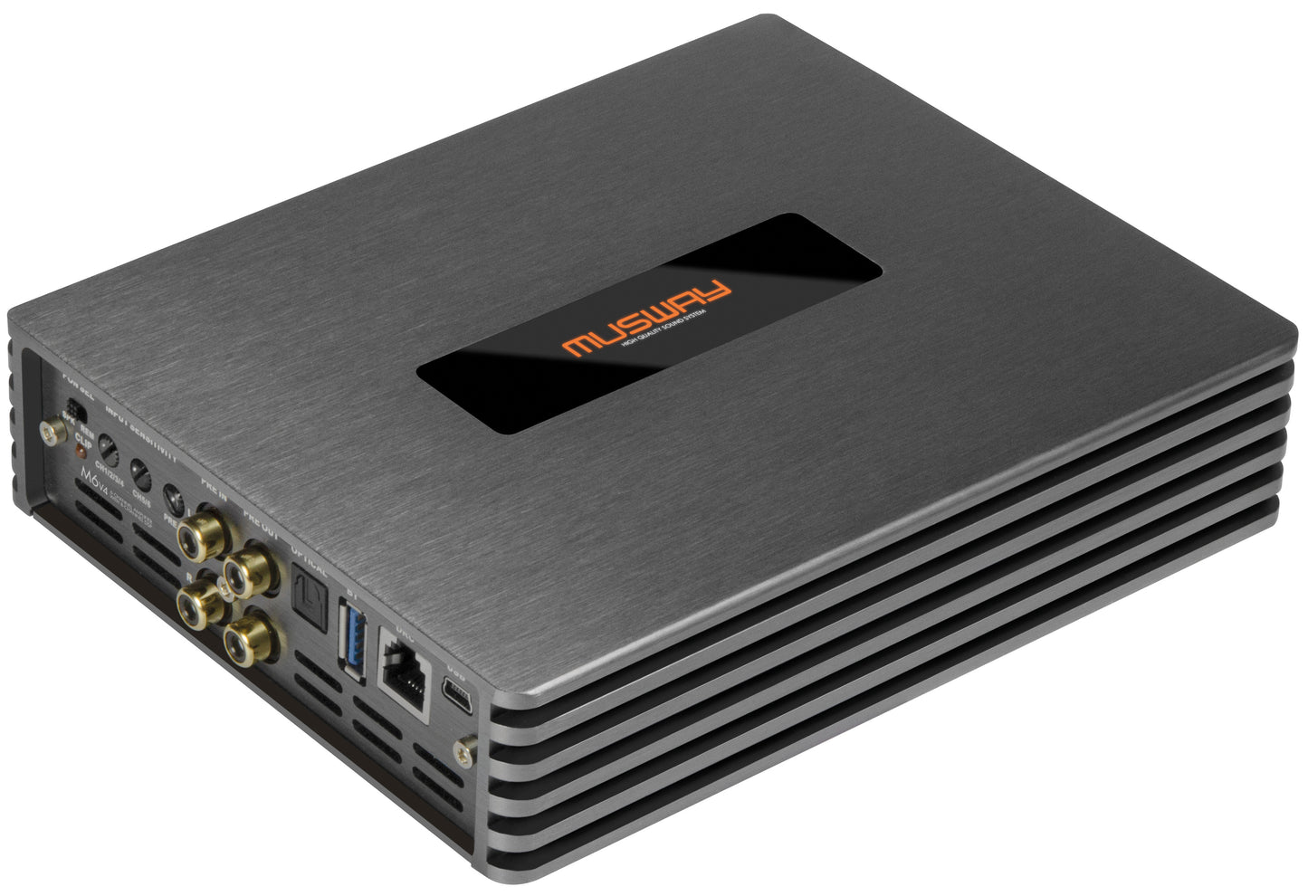Musway Digital 6 Kanal Verstärker Mit 8 Kanal DSP M6v4 Evo