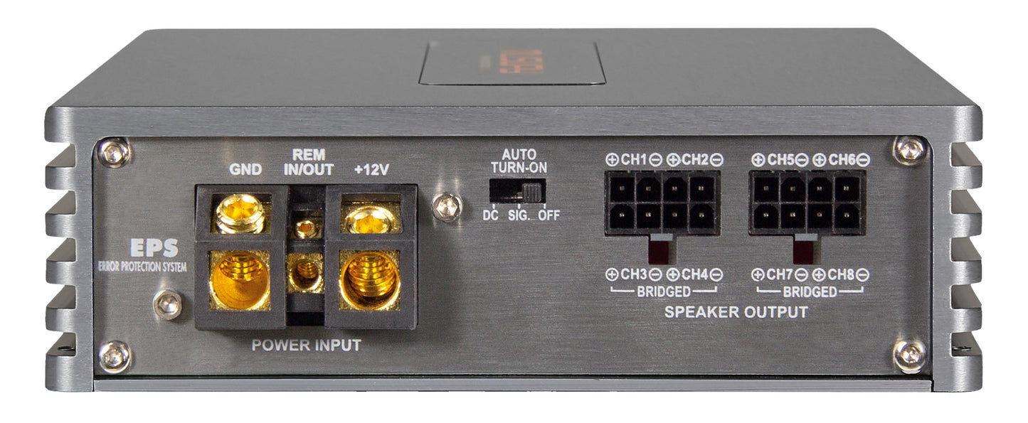 MUSWAY Digital 8-Kanal AMP EIGHT100