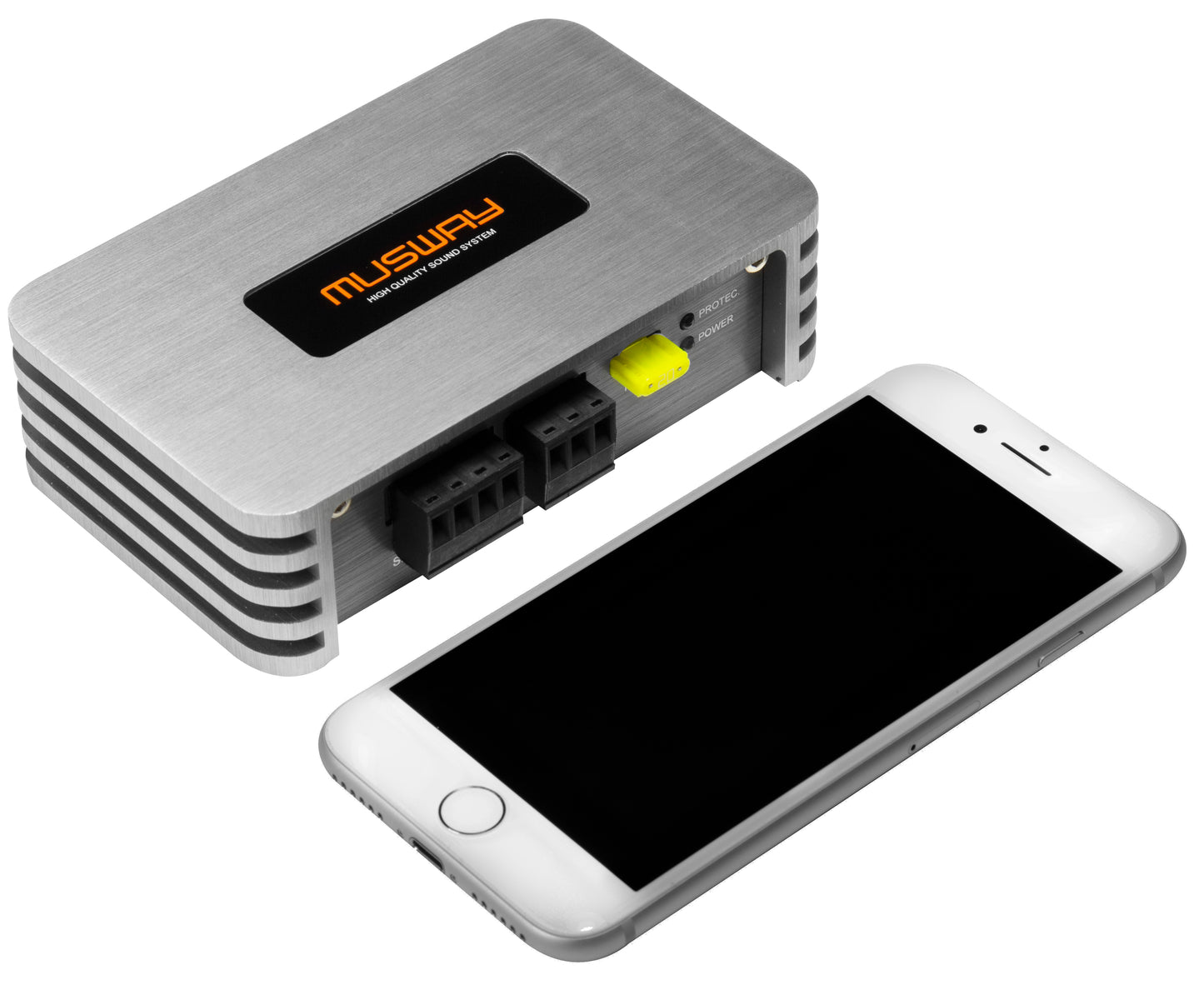 MUSWAY Digital 2-Kanal AMP P2