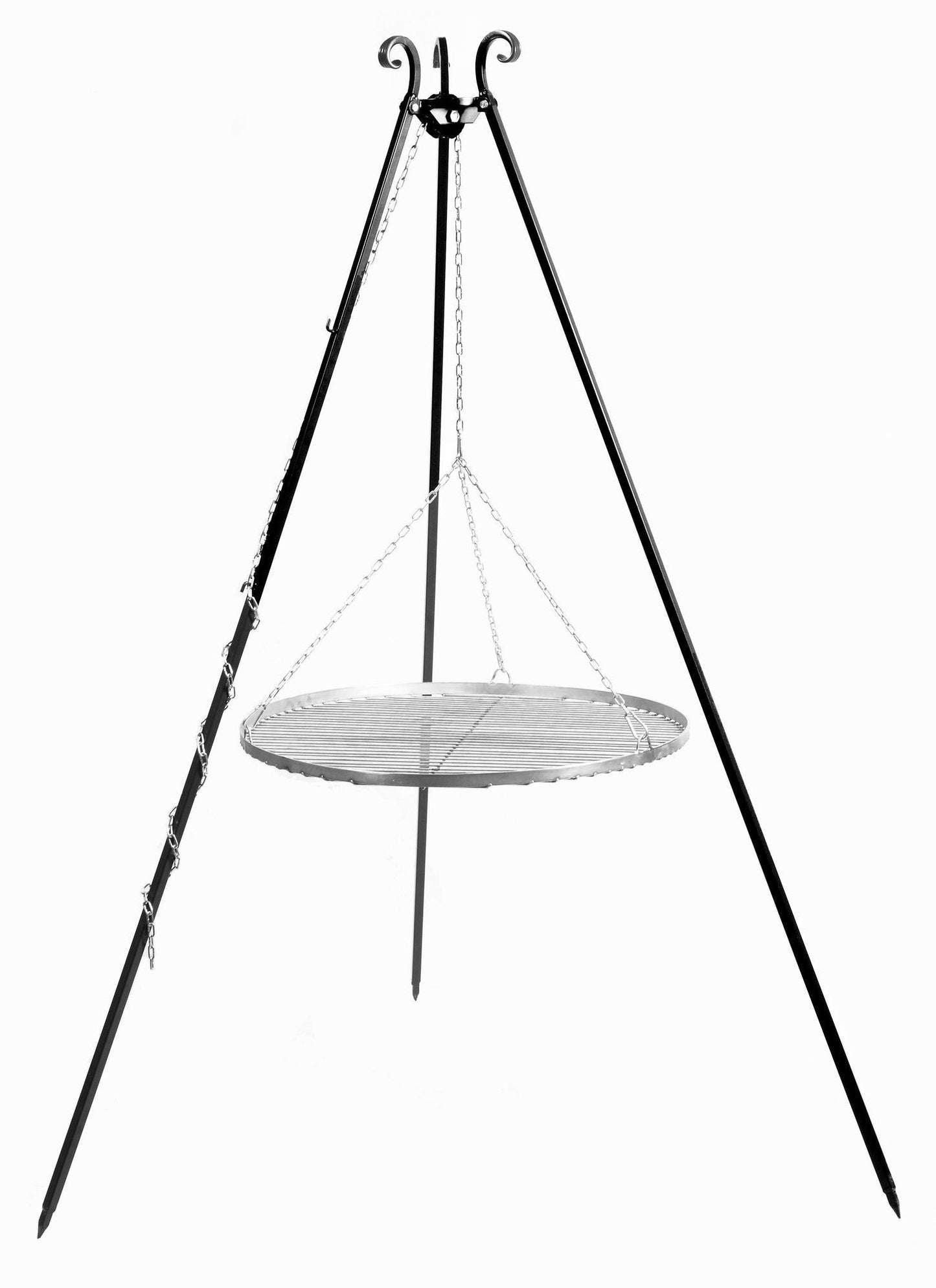 Schwenkgrill 180 Cm - Grillrost Aus Edelstahl 70 Cm