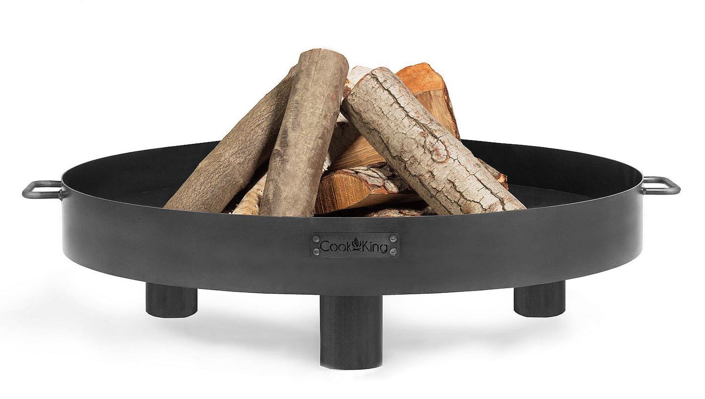 Feuerschale „TUNIS“ 70 cm Aus Stahl Für Garten Und Terrasse