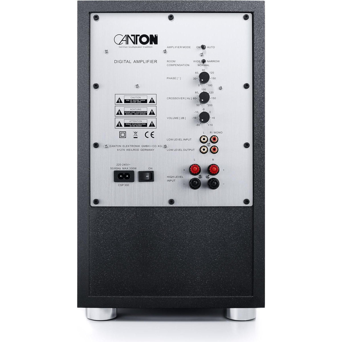 Canton AS 85.3 SC Aktivsubwoofer | Weiß