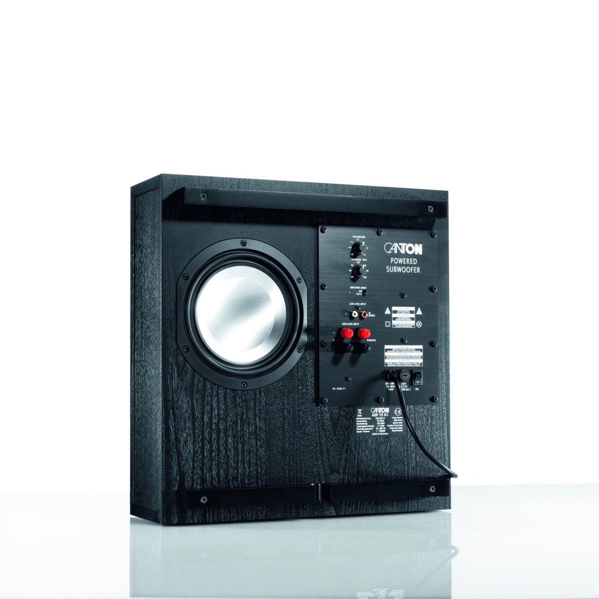 Canton ASF 75 SC Aktivsubwoofer mit SC-Technologie | Schwarz