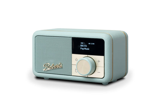 Revival Petite | duck egg | tragbares FM / DAB+ Radio mit Bluetooth und integriertem Akku