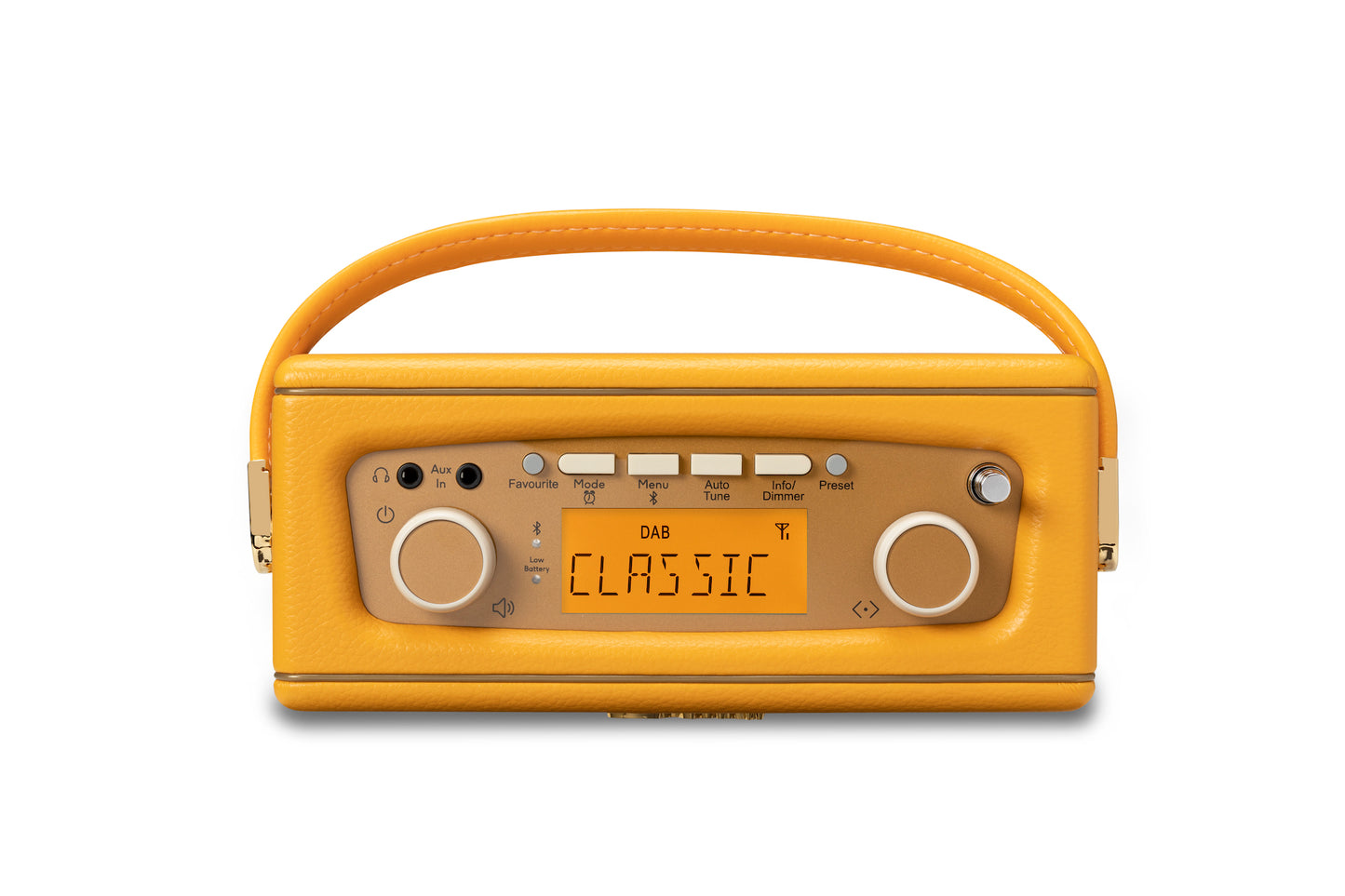 Revival Uno BT | sunshine yellow | tragbares DAB+/FM Radio mit Bluetooth