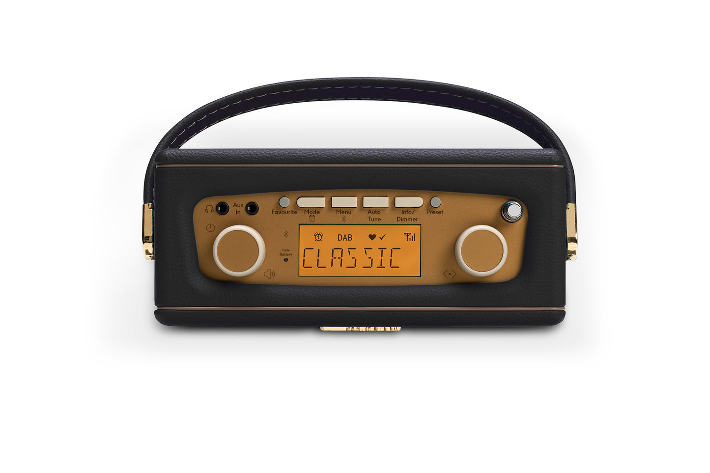 Revival Uno BT | black | tragbares DAB+/FM Radio mit Bluetooth