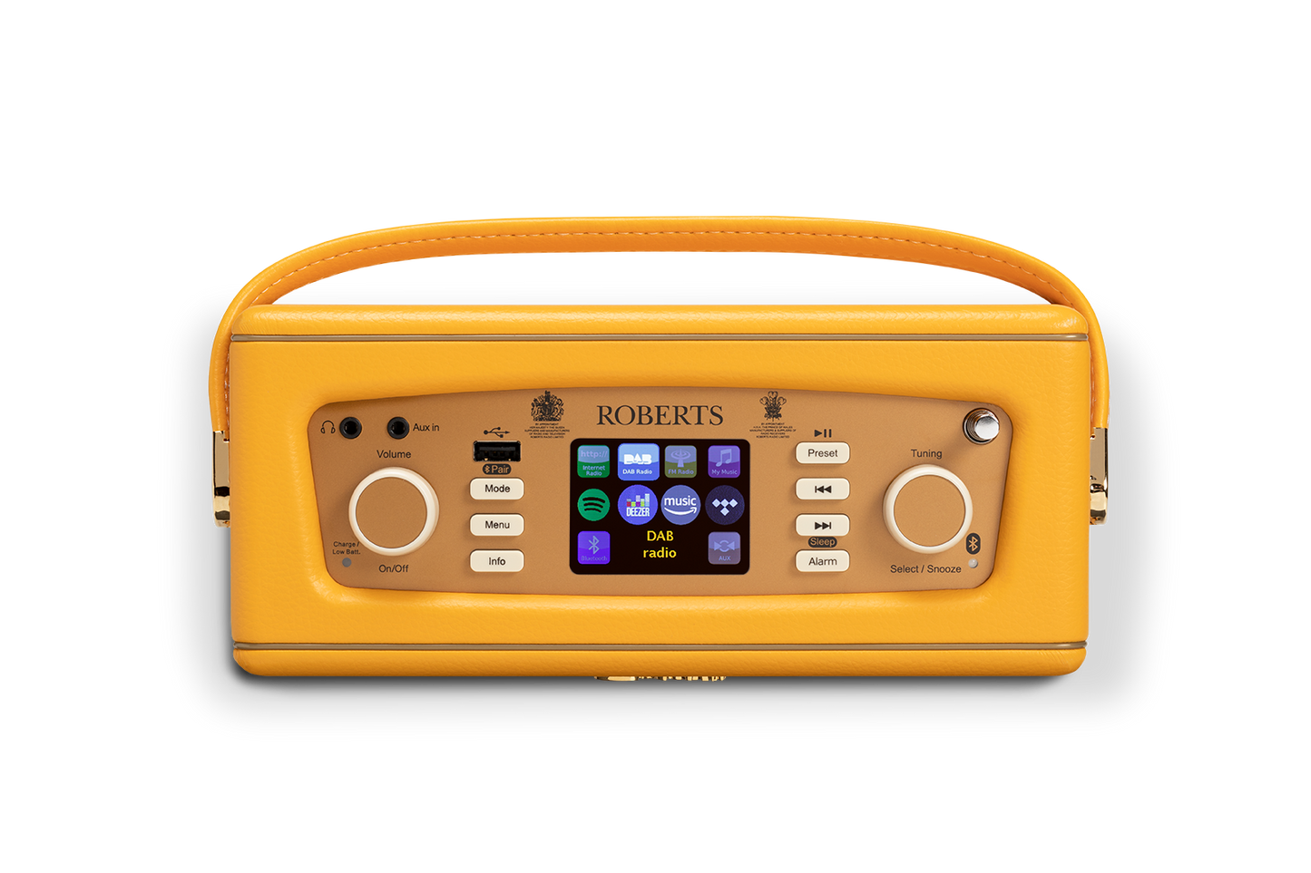 Revival iStream3L | sunshine yellow | tragbares DAB+/FM Radio mit WLAN