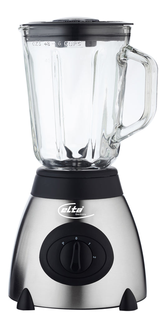 Elta Glas Standmixer Edelstahl  1,5L