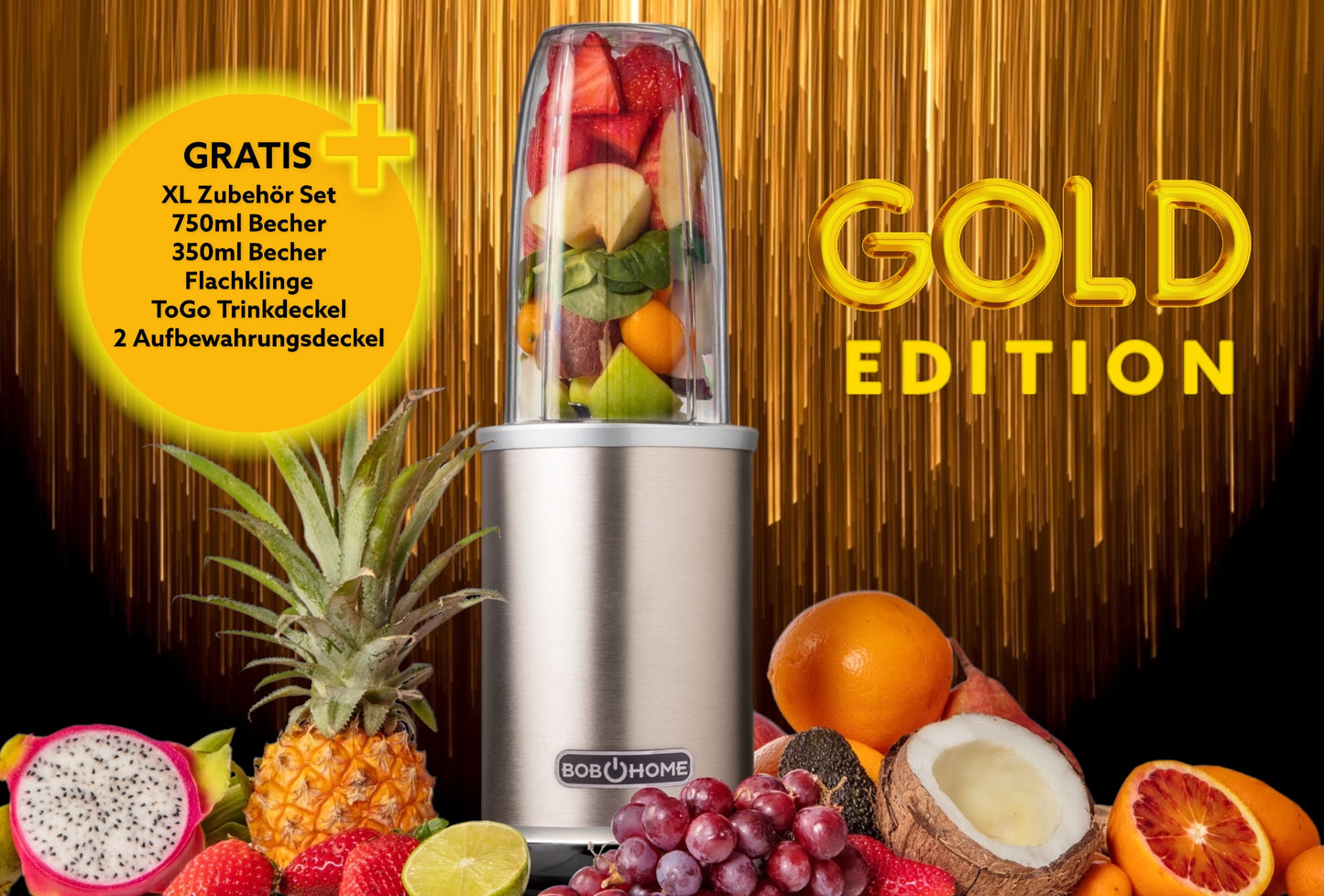 Nutrition Mixer SMART BLENDER - DELUXE SET 12tlg.