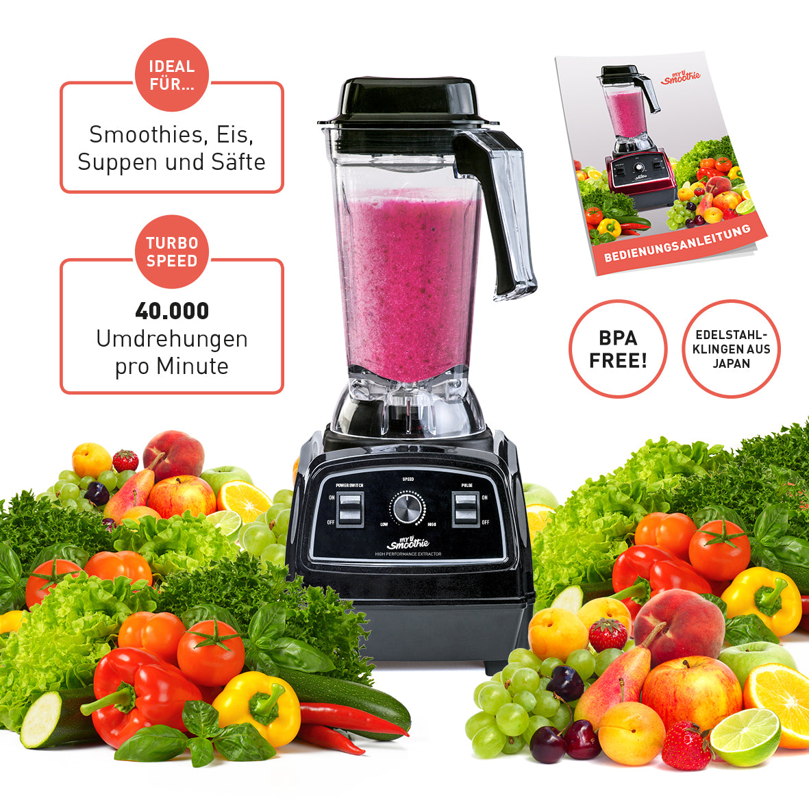 MySmoothie MS103 Professional Power Extractor