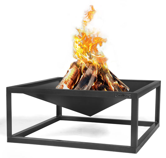 Feuerschale „SQUARE“ 70x70 cm Hochwertige Feuerstelle
