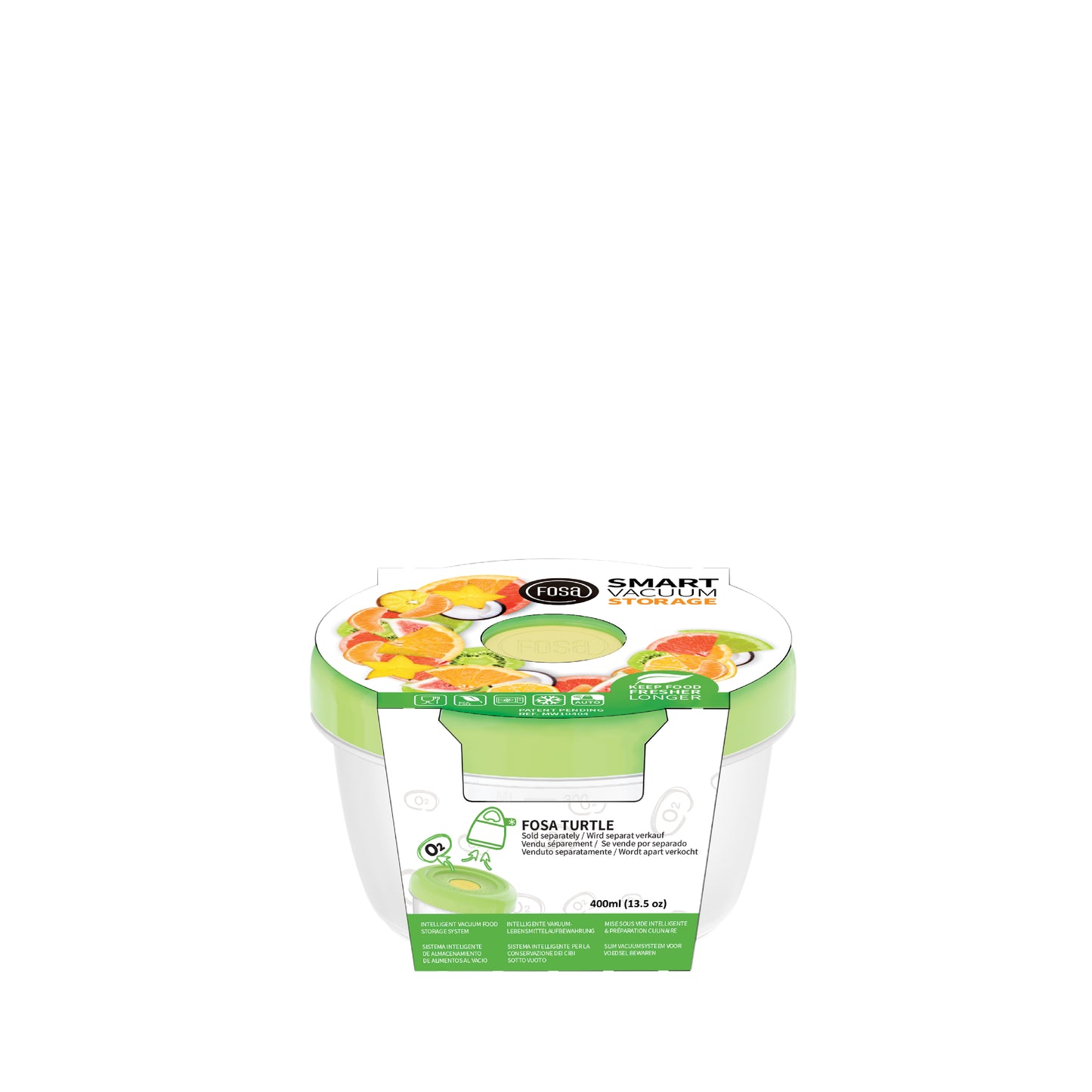 Valencia runder Behälter 400ml