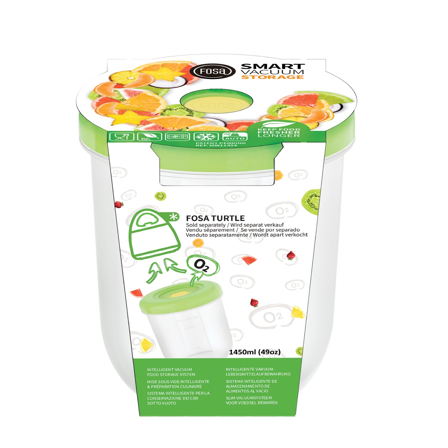 Valencia runder Behälter 1450ml