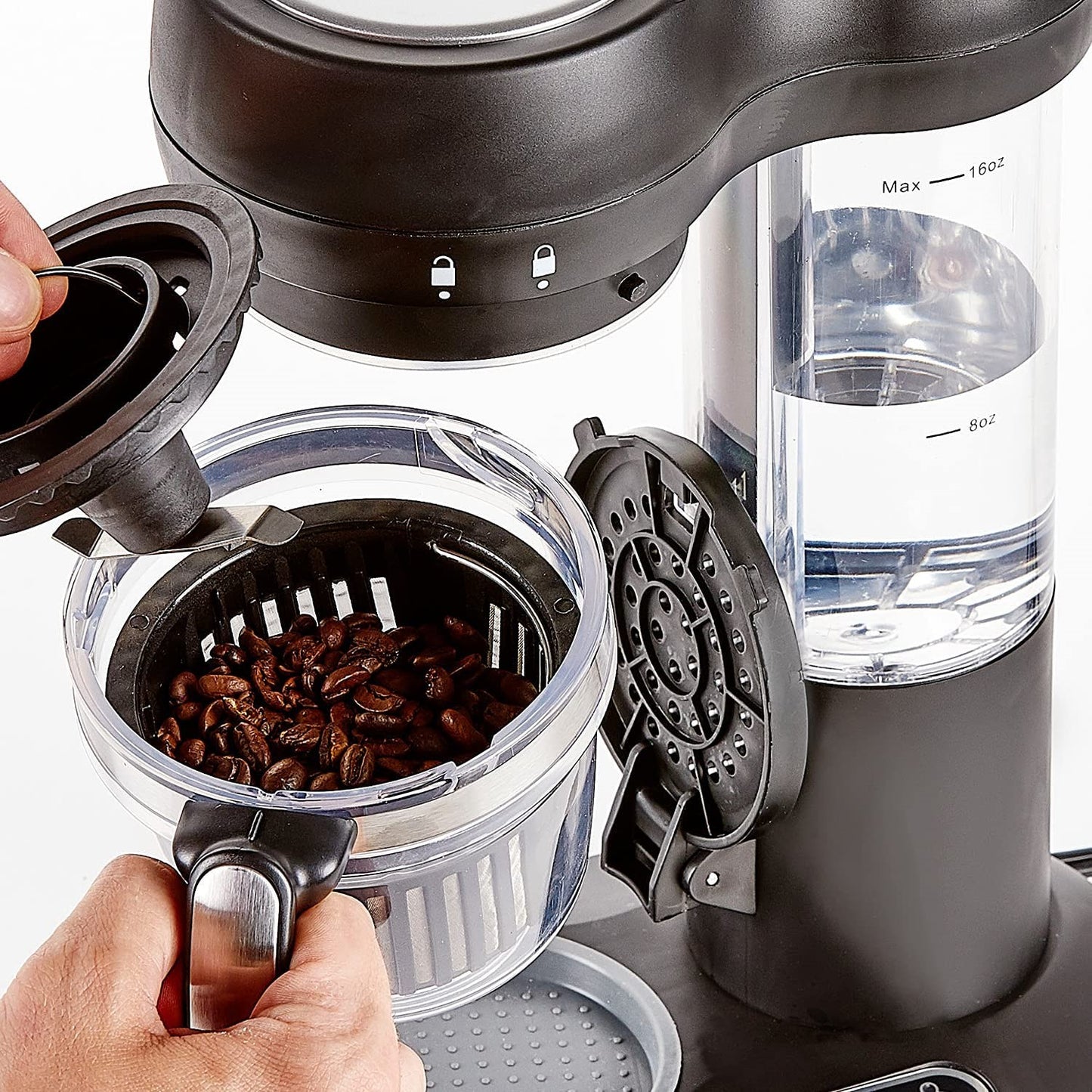 Hâws Bornholm Kaffeemaschine mit Mahlwerk 600w