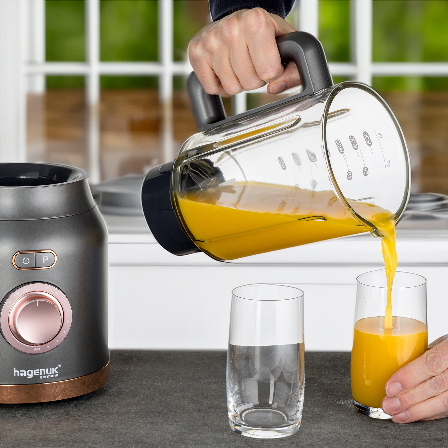 2 in 1 Powermixer und Smoothiemaker Deluxe