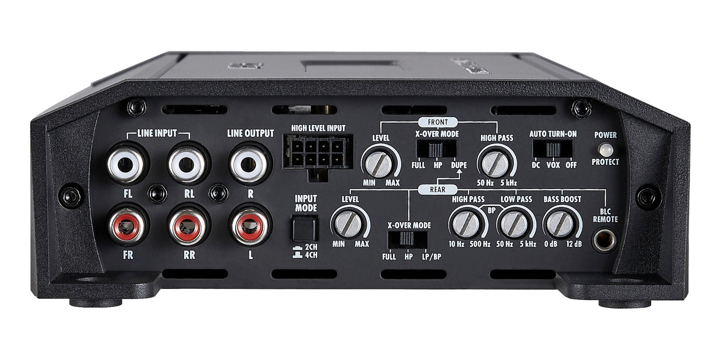 ZEUS POWER 4CH Class-D Amp ZXR900/4 | 4-Kanal Ultra Class-D Verstärker | 900 Watt RMS