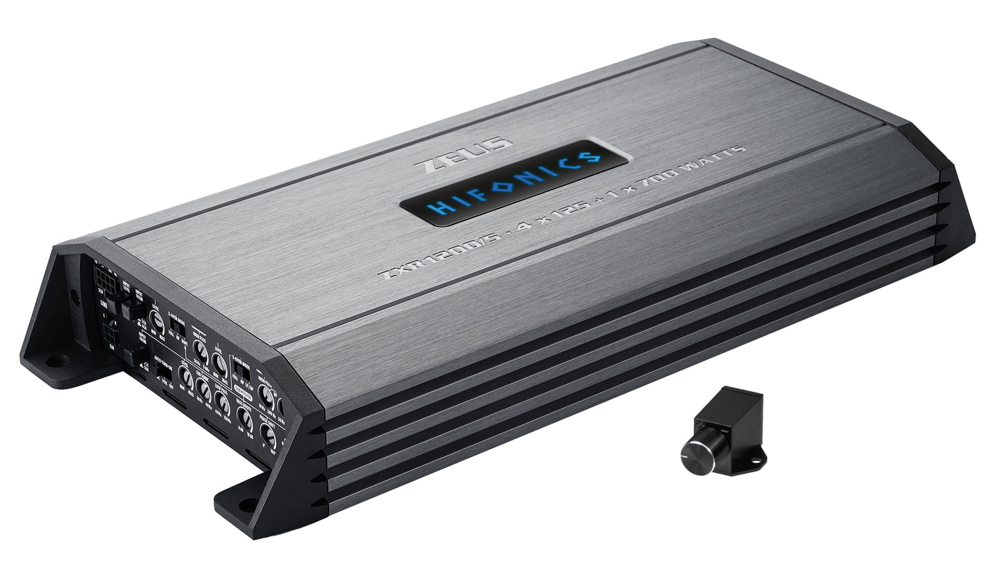 ZEUS POWER 5CH Class-D Amp ZXR1200/5 | 5-Kanal Ultra Class-D Verstärker | 1.200 Watt RMS