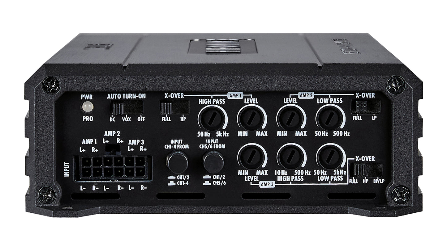 ZEUS STREET 6CH Class-D Amp ZXS900/6 | 6-Kanal Ultra Class-D Verstärker | 900 Watt RMS