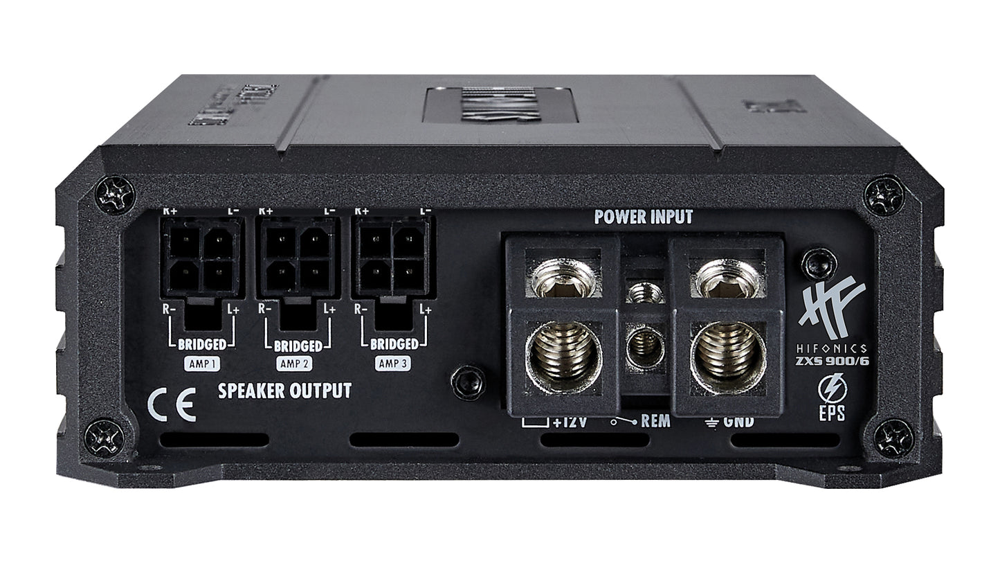 ZEUS STREET 6CH Class-D Amp ZXS900/6 | 6-Kanal Ultra Class-D Verstärker | 900 Watt RMS