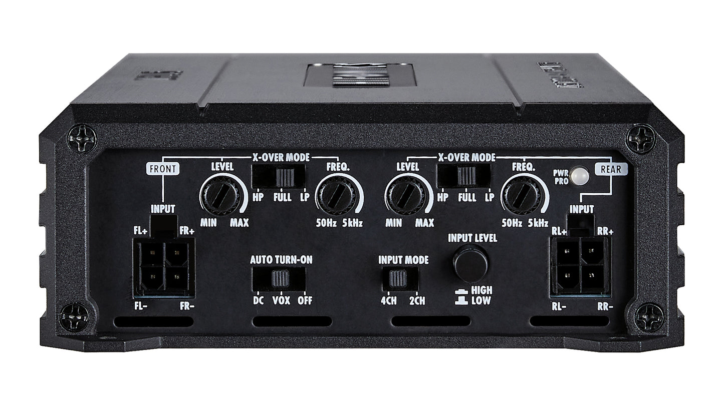 ZEUS STREET 4CH Class-D Amp ZXS700/4 | 4-Kanal Ultra Class-D Verstärker | 700 Watt RMS