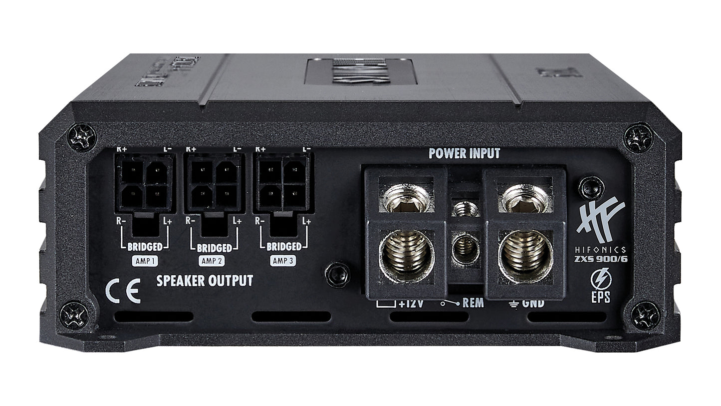 ZEUS STREET Digital 5-Kanal Amp ZXS1100/5 | 5-Kanal Ultra Class-D Verstärker | 1.100 Watt RMS