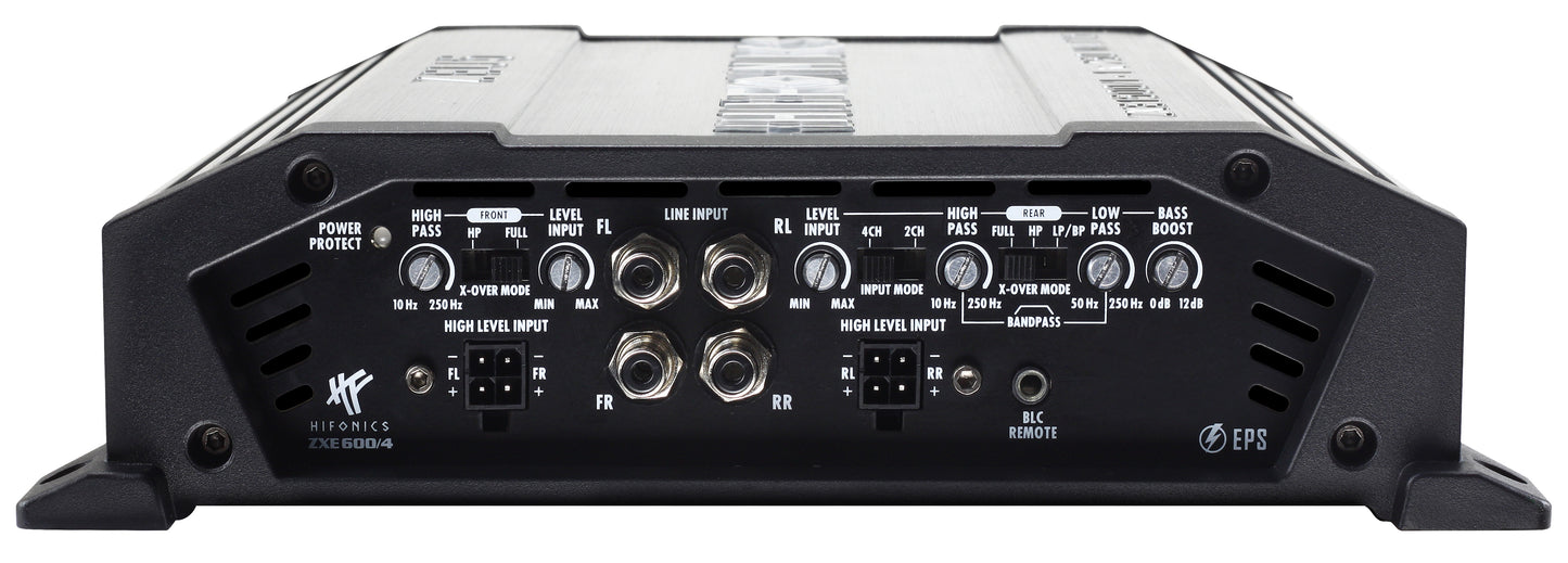ZEUS EVO 4CH AMP ZXE600/4 | 4-Kanal Class-A/B Verstärker | 600 Watt RMS