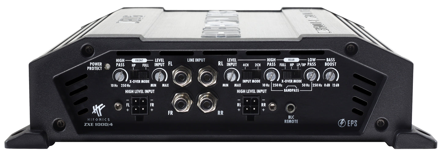 ZEUS EVO 4CH AMP ZXE1000/4 | 4-Kanal Class-A/B Verstärker | 1000 Watt RMS