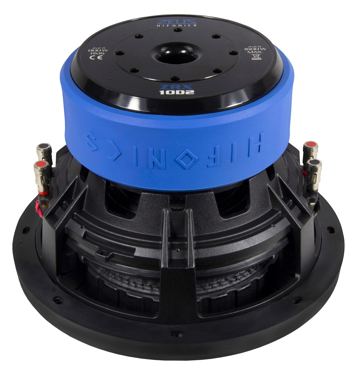 ZEUS Woofer ZRX-10D2 | Spitzenklasse Subwoofer | 25cm (10") | 800 Watt RMS