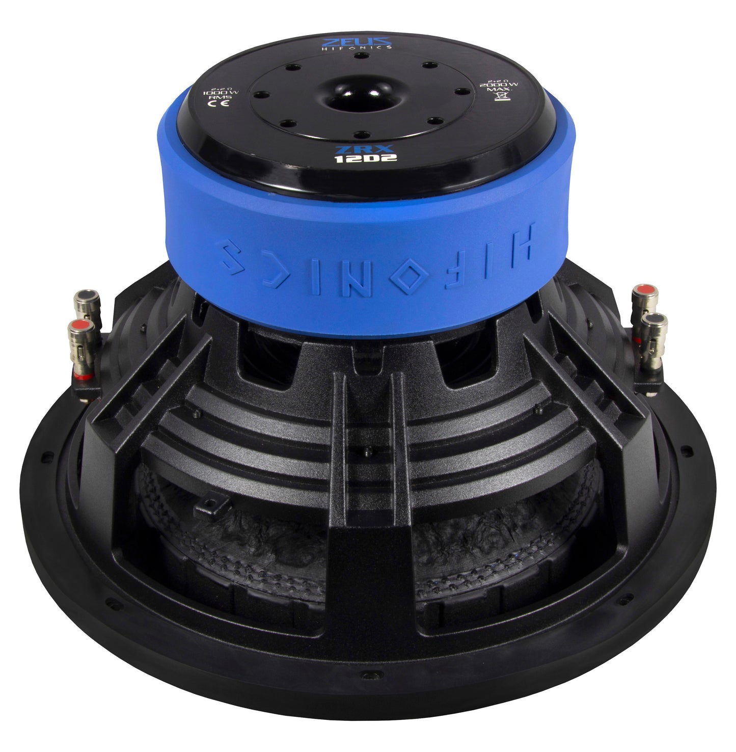 ZEUS Woofer ZRX-12D2 | Spitzenklasse Subwoofer | 30cm (12") | 1.000 Watt RMS