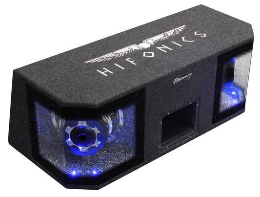 Dual-Bandpass MR-8DUAL | High Performance Bandpass | umschaltbare LED Beleuchtung | 600 Watt RMS