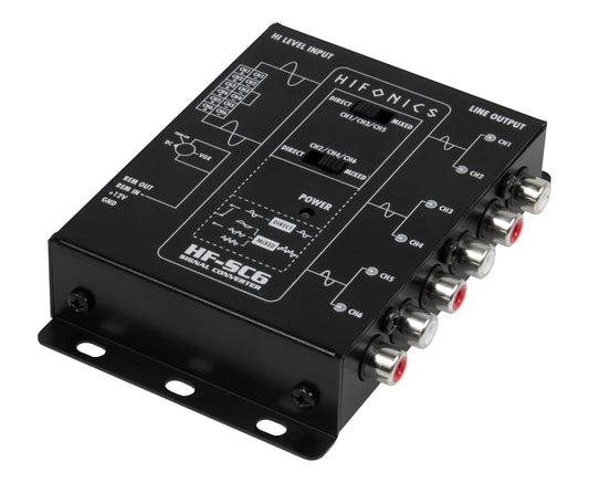 6CH High to Low Level Converter HF-SC6 (mit EPS)