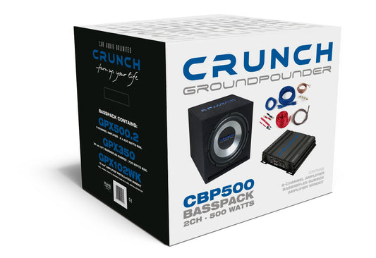 CRUNCH GROUNDPOUNDER Basspack 2CH CBP500