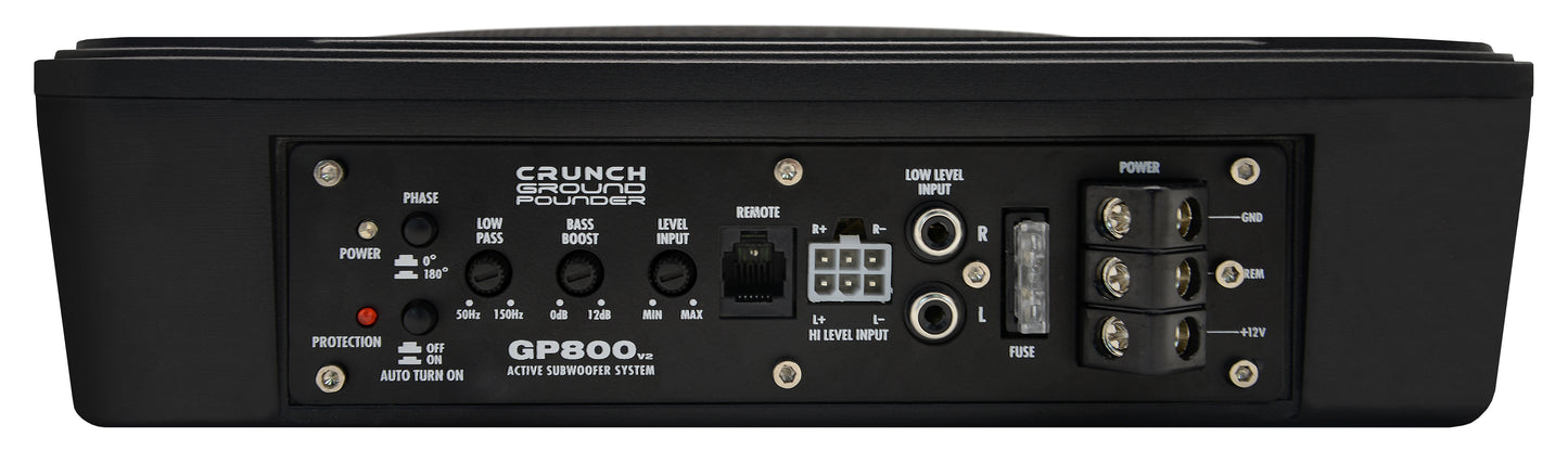 CRUNCH GROUNDPOUNDER Aktiv-Subwoofer GP800v2