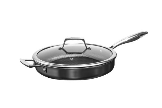Hâws Santo Sautépfanne 28cm mit Deckel Hexagon Antihaftbeschichtung