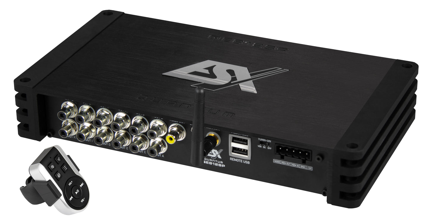 ESX QUANTUM 12-CH BT DSP QE812SP