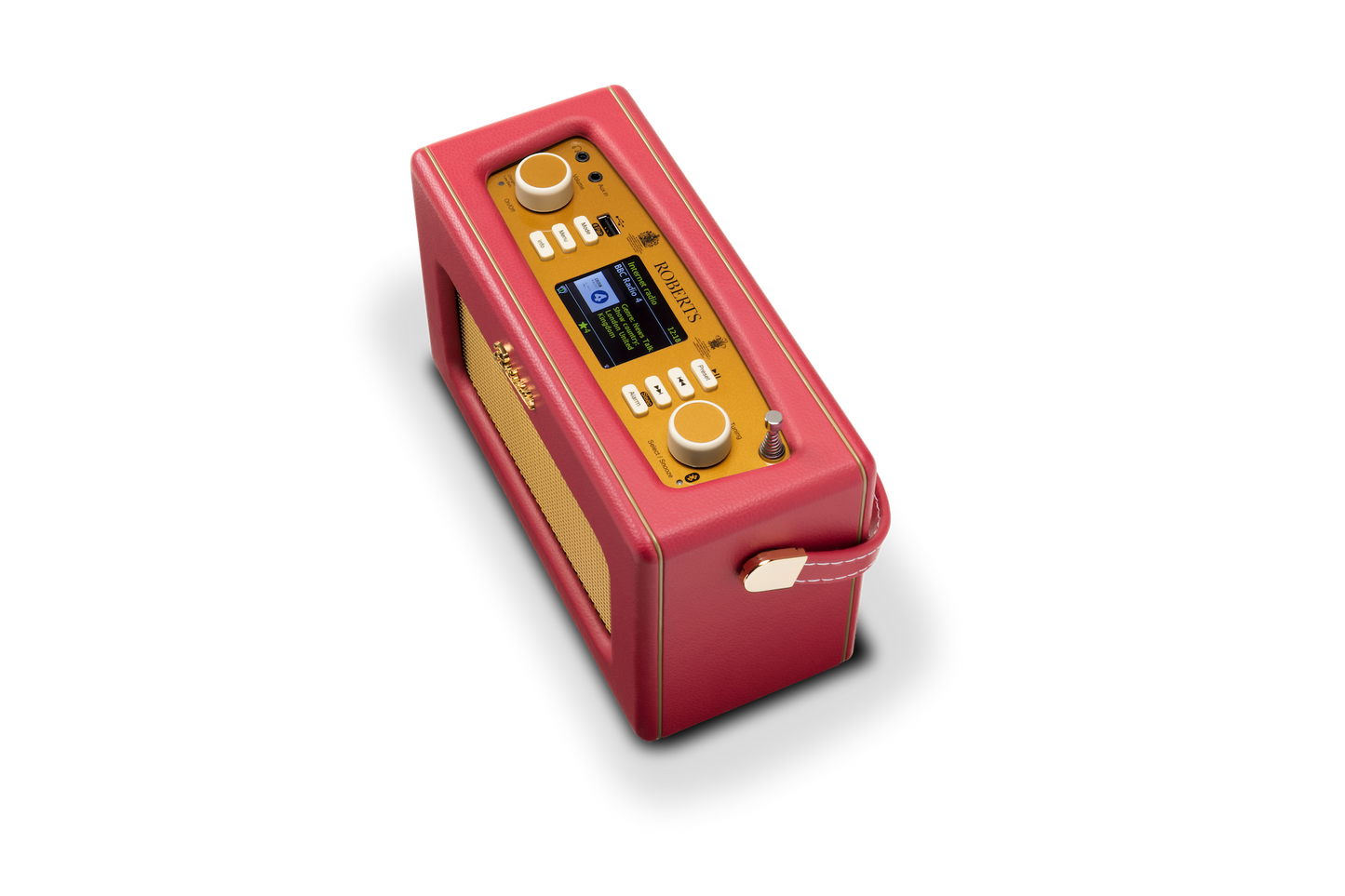 Revival Sitream3L | berry red | tragbares DAB+/FM Radio mit WLAN