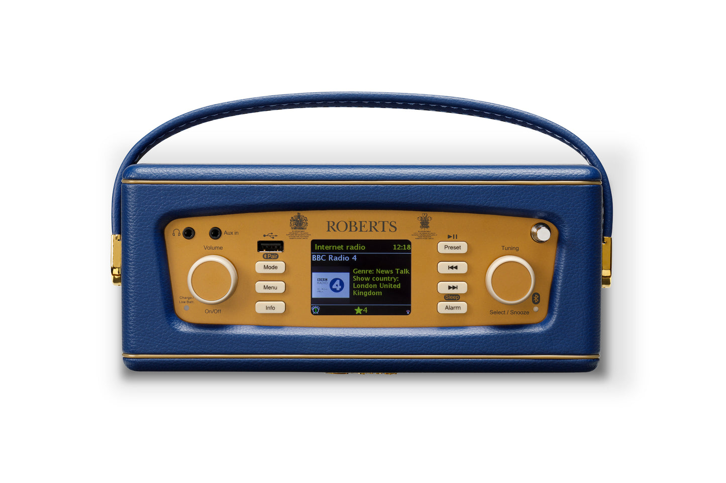 Revival iStream3L | midnight blue | tragbares DAB+/FM Radio mit WLAN