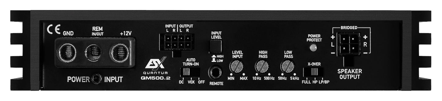 ESX QUANTUM Digital 2CH AMP QM500.2