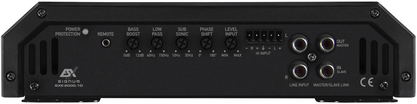 ESX SIGNUM Digital Monoblock SXE2000.1D