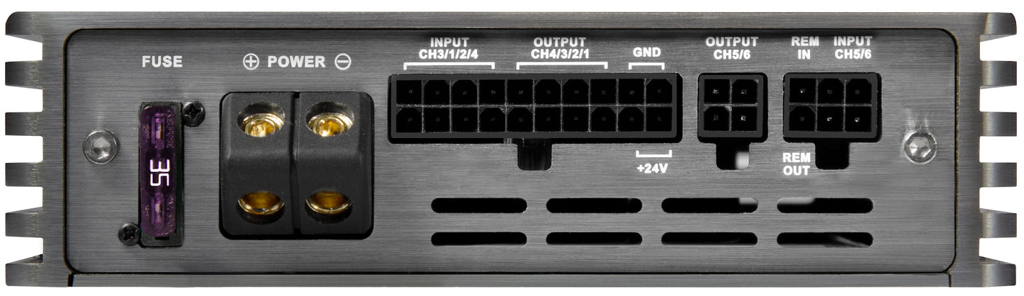 MUSWAY Digital 6-Kanal AMP mit 8-Kanal DSP M6v4-24V